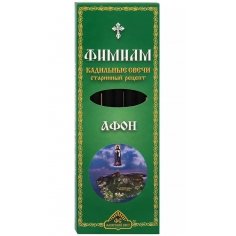 Кадильные свечи с добавлением ладана Афон