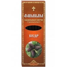 Кадильные свечи с добавлением ладана Кедр