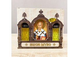 Набор Иерусалим благовония + икона Николай Чудотворец