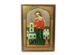 Икона Ксения Петербургская 6х8 см